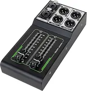 Studio Monitor Controller, Passive Volume Control, 1 Input 2 Output, 70mm Smooth Fader, Professional Audio Adjustment, High-Precision Sound Management for Studio & Home Audio System