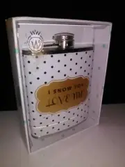Wild Eye 7 Oz. Ounce Stainless Steel Hip Flask