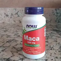 在飛比找Yahoo!奇摩拍賣優惠-⭐Now 瑪卡 馬卡 Maca 500mg 100顆 / 2