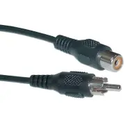 6ft RCA Extension Cable 1 RCA Male / 1 RCA Female, 6 ft 10R1-01206