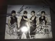 Fahrenheit Super Hot Taiwan CD (KING SIZE) Autographed ￼Album