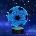 Light 3D LED illusion Football Night Light 3D LED Night Light Touch Remote