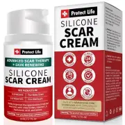 Maximum Strength Advanced Silicone Scar Gel for Surgical Scars, C-Section Keloid