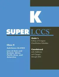 在飛比找博客來優惠-SuperLCCs: Class K, Subclasses