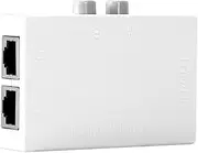 Network Switch Box, 100M 2 in 1 Out/ 1 in 2 Out, Intranet and External Network Freely Switch