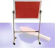 Floor-Standing Ping Pong Return Board,Self Training Equipment,Professional Table Tennis Exerciser,Easy to Use for Playground