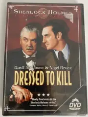 Sherlock Holmes Dressed To Kill DVD Basil Rathbone & Nigel Bruce BRAND NEW