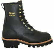 Chippewa 8" Waterproof Insulated Steel Toe EH Men's Logger Boot, 9.5 US - Black