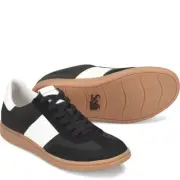 Sofft Women's Ruby Retro Lace up Sneaker Size 11 Low Top New w. Box Black Suede