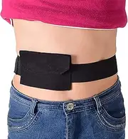 Abdominal Dialysis Protection Belt, Adjustable Scart Tube Protection Belt with Bag Covers Ankle Tube Catheter Gastrostomy Pd Mat 3Pcs