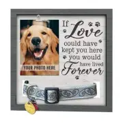 Pet Memorial Pictures Frame Wooden Photo Frame Sympathy Gift for Loss Dog Cats