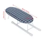 Mini Ironing Board Foldable Sleeve Cuffs Collars Ironing Table For Home Trave