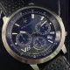 【MASERATI 瑪莎拉蒂】MASERATI手錶型號R8871134002(寶藍色錶面銀錶殼寶藍真皮皮革錶帶款)
