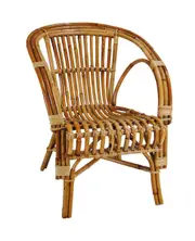 CR Bowen Rattan Verandah Armchair