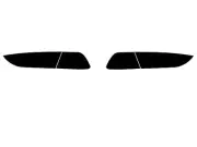 Rvinyl Tail Light Tint Covers Fits Jaguar XE 2017-2019