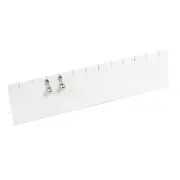 Earring Displays Stand Pendant Holders White Faux Leather Jewelry Displays