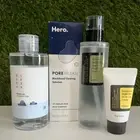 NWT 4 Piece Skincare Bundle Korean Snail Toner BHA Corsx Round Lab Hero