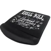 Dolls Kill Mousepad Black “Unleash Your Inner IDGAF”