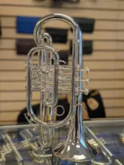 FLASH SALE! Besson Prodige Cornet in silverplate: Great entry BBB instrument