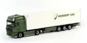 WSI for DAF XF 105 SSC Refrigerated trailer for Herbert Sas 1/50 MODEL TRUCK