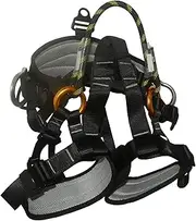 HEEJO Climbing, Treestand, Tree Working, Safety Safe Seat Belt for Outdoor Tree Climbing, Large Size