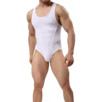 在飛比找ETMall東森購物網優惠-無畏船長 男士塑身瑜伽健身連體衣