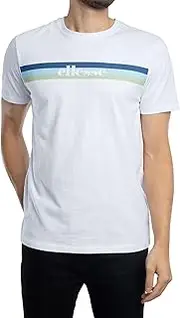 [Ellesse] Men's Giacomo T-Shirt, White, L