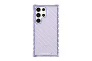 EFM Dakar Case for Samsung Galaxy S23 Ultra Armour D3O Crystalex Glitter Violet