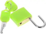BESPORTBLE Mini Padlock with Key Stylish Luggage Lock for Suitcases Backpacks Gym Lockers and Cabinets Compact Security for Travel and Home Use