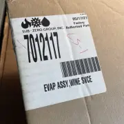 NEW IN BOX: GENUINE SUB-ZERO Part #7012117 Evaporator Wine SVCE