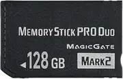 Original Memory Stick pro Duo 128GB (Mark2) PSP1000 2000 3000 Memory Card