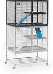 MidWest Homes for Pets Deluxe Critter Nation Add-On Unit Small Animal Cage (Model 163) - Compatible w/Critter Nation Models 161 & 162