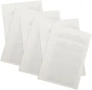 DOITOOL 6Sheets Self Adhesive Business Card Holder Pocket Sleeves for Organizing Files and Labels Index Card Holders Pack