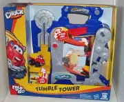 Tonka Chuck Tumble Tower Playskool Dump Truck Fold & Go Playset Boys 18 Months
