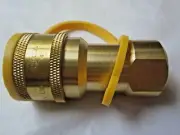 Propane Quick Connect/Disconnect 1/2" Brass Adapter, NEW