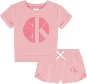 [Calvin Klein] girls 2 Pieces Short Set