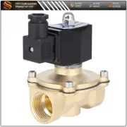 1X 1" NPT Air Suspension Valve Brass Electric Solenoid Air N/C for Train Horn
