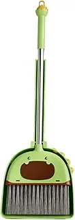 Broom Cleaning Set, Broom Dustpan Combo, Play Learn Educational Toy, 7.28x5.12x22.05 Inches, Portable Compact Ideal for Toddler, Home, Kindergarten, and Fun Learning Activities