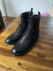 saint laurent ranger zipper mens boot sz 40.5