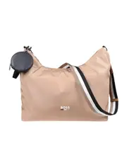 Logo diaper bag One size Nude