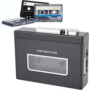 Portable Cassette Recorder Player, BT 5.0 Cassette Tape Player Recorder with FM & 3.5mm Earphone Jack, Powered by DC5V or 2 AA Batteries(Battery Not Included) for Gift, Home (A) (B)