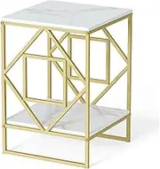 JSEIAJB Writing Desks and Marble Coffee Tables with Side Accents or Tables with Containers