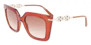 Salvatore Ferragamo SF 1041S 232 Men's Sunglasses Brown Size 51