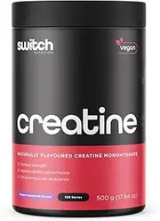 Switch Nutrition Flavoured Creatine Monohydrate 500gm Mango Passionfruit