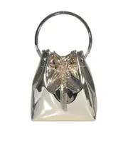 Jimmy Choo Bon Bon Drawstring Top Handle Bag One size Multicolor