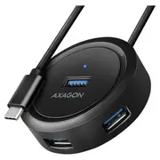 Axagon SuperSpeed 4-Port USB-C 3.2 Gen 1 Round Hub