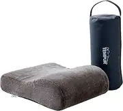 TEMPUR Travel Pillow, Ergonomic Design, Neck Support Pillow, Side and Back Sleepers, Perfect Travel Companion, Firm Feel, 31cm x 25cm x 10.7cm