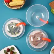 Microwave Splatter Cover Oil Proof Lid Washable Splash Proof Cover Reusable