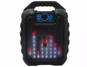 MR DJ DISCO 5.25" Portable Powerful PA Speaker Karaoke Machine FM Radio USB/SD