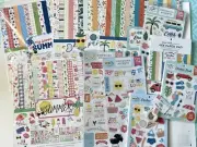 Echo Park Summer Themed Collection Kit Lot